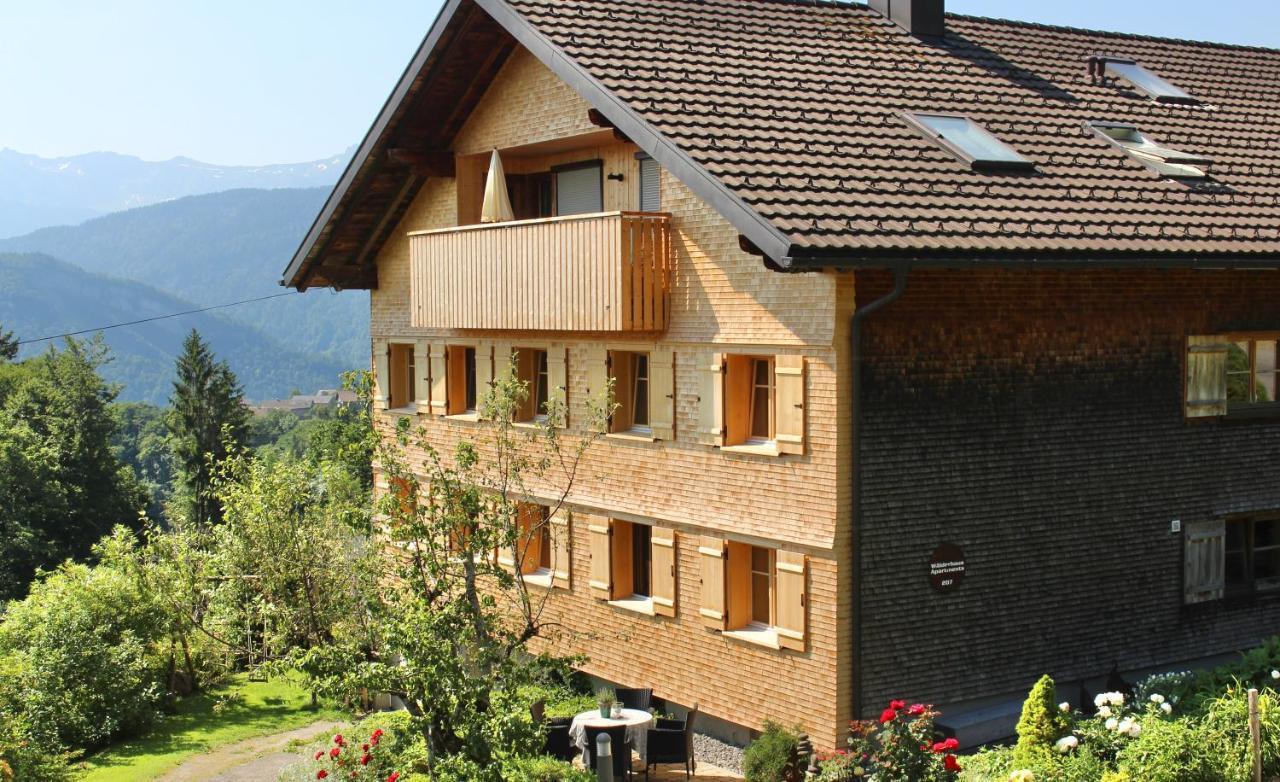 Waelderhaus Apartments Schwarzenberg im Bregenzerwald Exteriér fotografie